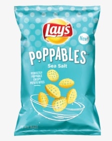 Lay S Poppables    Src Https - Lays Poppables Sea Salt, HD Png Download, Transparent PNG
